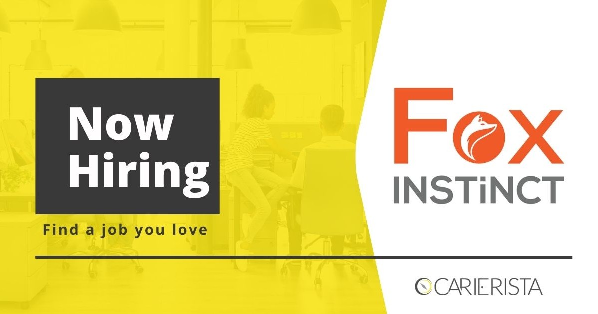 New career opportunities with Fox Instinct