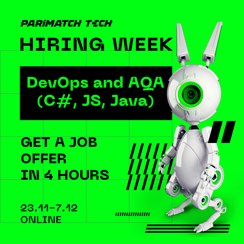 Parimatch Tech launches Hiring Week and makes an offer in four hours