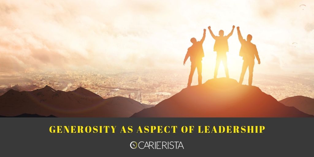 Generosity as Aspect of Leadership
