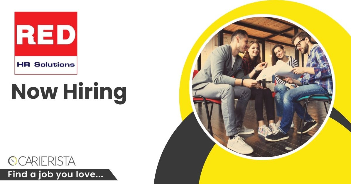 Job Opportunities with RED HR Solutions!