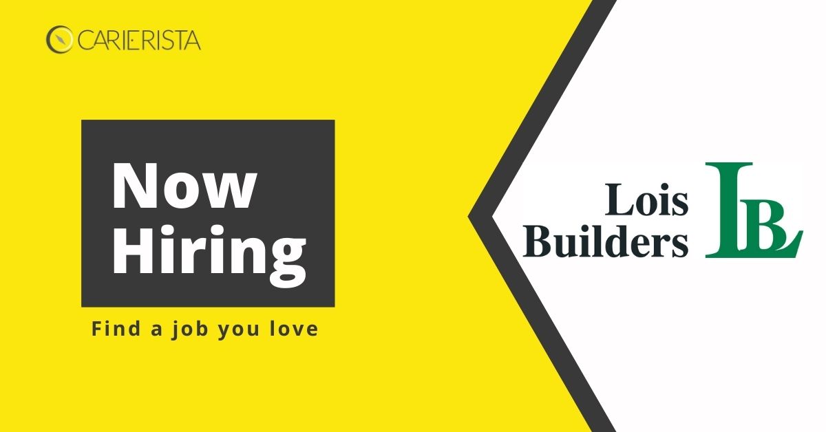 Θέσεις εργασίας στη LOIS Builders