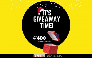 Διαγωνισμός Carierista - Κέρδισε 400 ευρώ για αγορές στα Public