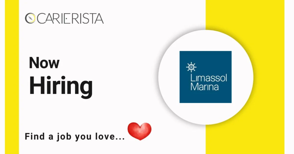 Front Desk Receptionist - &Lambda;&epsilon;&mu;&epsilon;&sigma;ό&sigmaf; by Limassol Marina Ltd