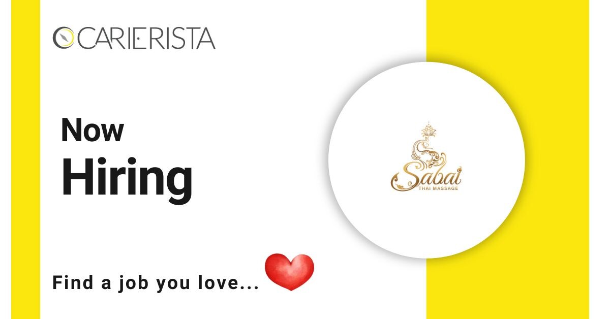 Sabai Thai Massage CY - Spa Receptionist - &Lambda;&epsilon;&mu;&epsilon;&sigma;ό&sigmaf; by SABAI THAI MASSAGE